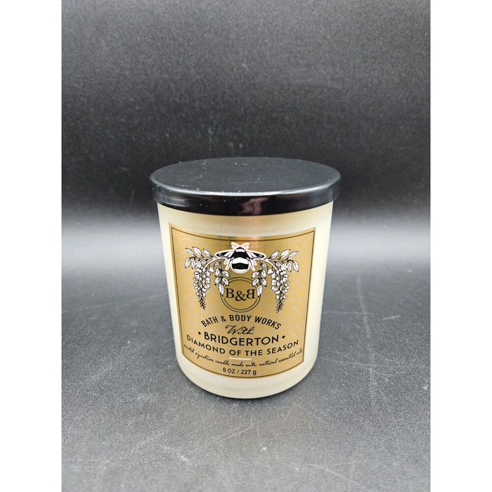 Bath & Body Works Bridgerton Diamond of the Season Single Wick Candle 8oz